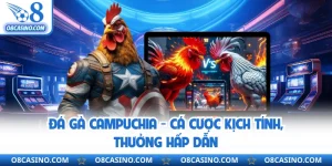 Đá Gà Campuchia - Cá Cược Kịch Tính, Thưởng Hấp Dẫn