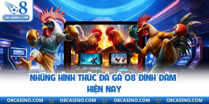Những hình thức đá gà O8 đình đám hiện nay